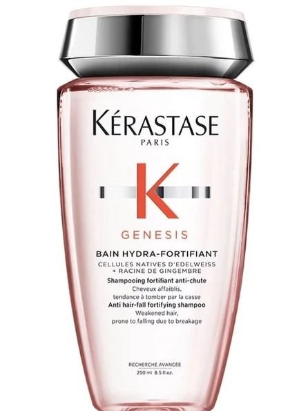 KERASTASE GENESIS Bain HydraFortifiant Shampoo, strengthening, prevents hair loss for brittle and fragile hair, 250 ml