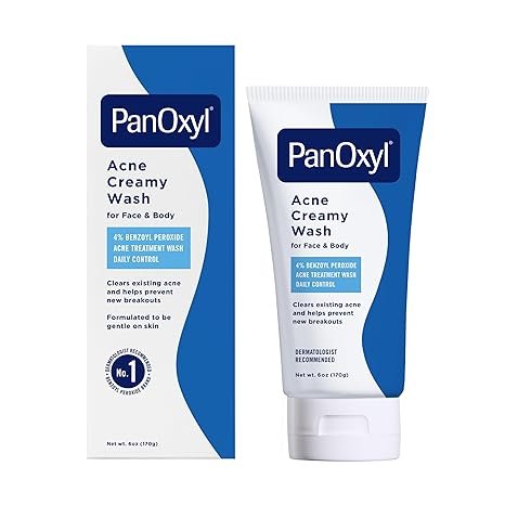 PanOxyl Antimicrobial Acne Cleansing Cream-Gel
