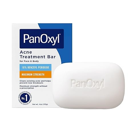 PanOxyl Acne Cleansing Soap with 10% Benzoyl Peroxide