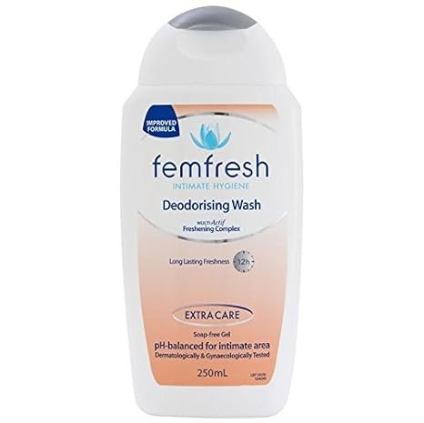 Femfresh Intimate Hygiene Deodorant, 12-Hour Freshness, 250ml, Made in Australia