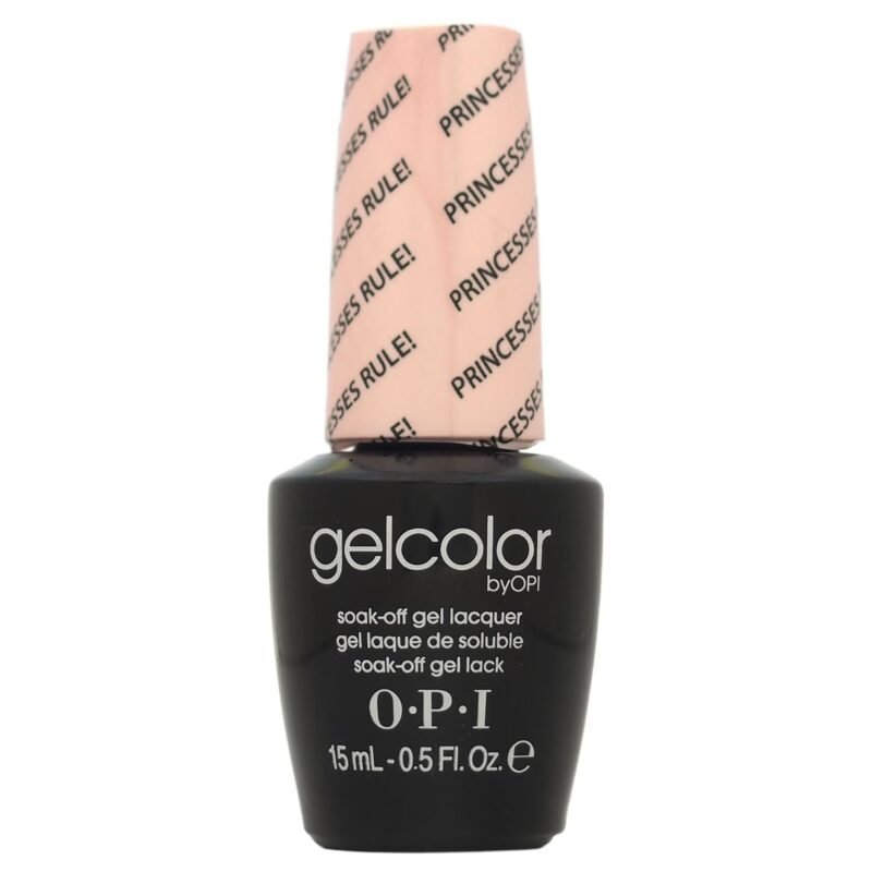OPI GelColor Gel Nail Polish, Princesses Rule (R44), 15 ml/0.5 fl oz