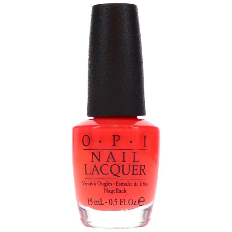 OPI Nail Lacquer, I Eat Lobster Mainstream (T30), 15 ml/0.5 fl oz.