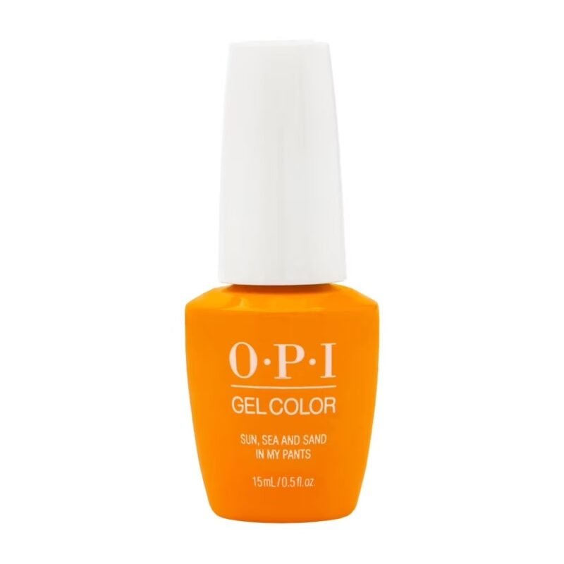 OPI Gel Color Nail Polish, Sun, Sea, and Sand in My Pants (L23), 15 ml/0.5 fl oz