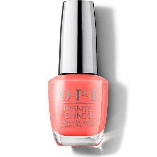 OPI Infinite Shine 2 Nail Lacquer in Orange Are You a Rock Star? (N71) 15 ml/0.5 fl oz 2-Pack