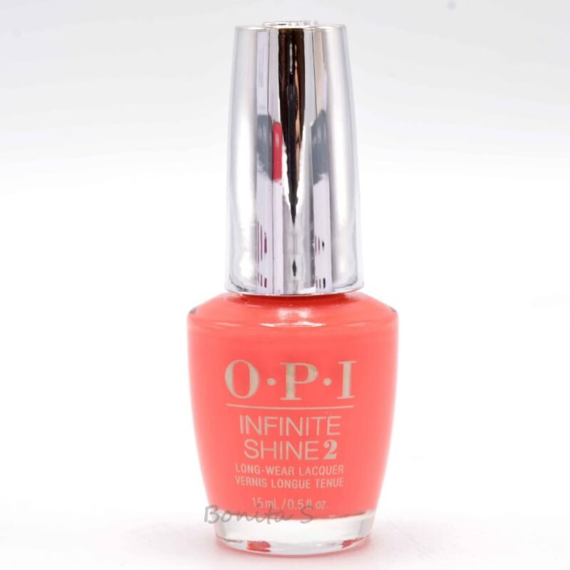 OPI Infinite Shine 2 Nail Lacquer, Tempura-Ture Is Rising! (T89), 15 ml/0.5 fl oz, 2-Pack