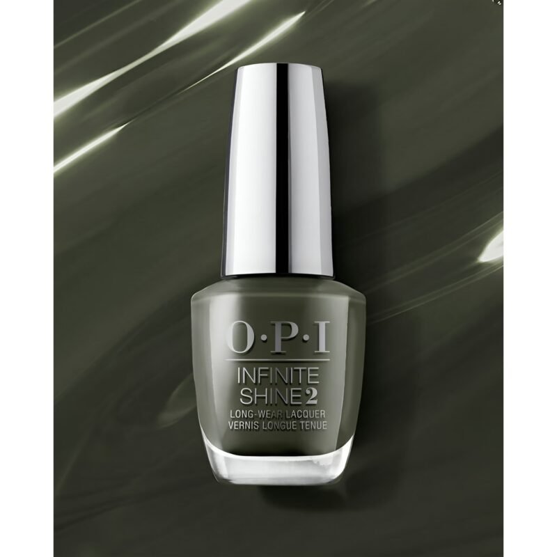 OPI Infinite Shine 2 Nail Lacquer in Things I've Seen, Aber Green (U15), 15 ml/0.5 fl oz