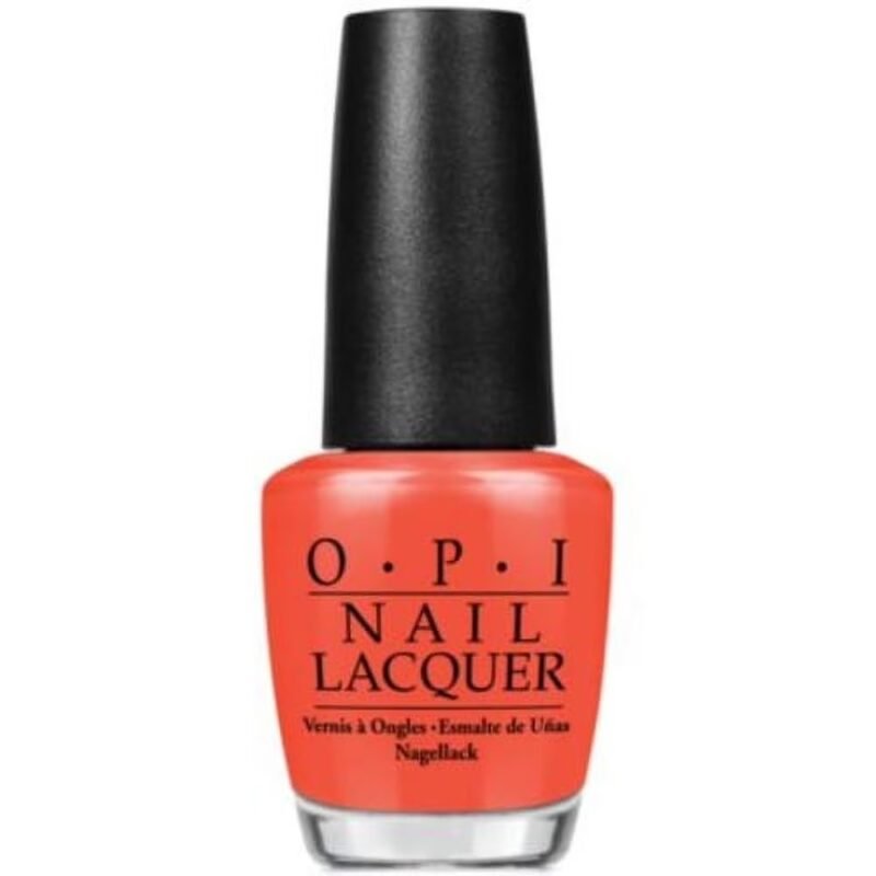 OPI Nail Lacquer, Good Tangerine Is Hard to Find, 0.5 fl oz.